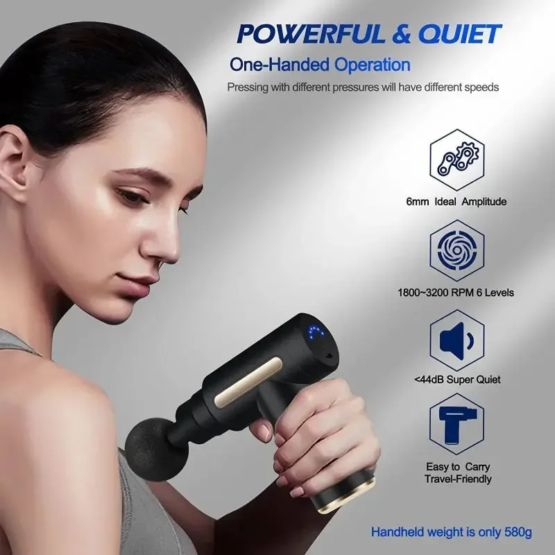 Tragbare Faszienmassagepistole – Health Wellness Bewertung und Preis